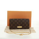 LOUIS VUITTON Monogram Chainlily Wallet M82509 LV Auth 166899SM-12