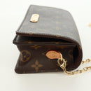 LOUIS VUITTON Monogram Chainlily Wallet M82509 LV Auth 166899SM-4