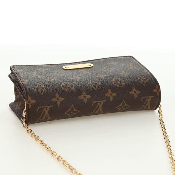 LOUIS VUITTON Monogram Chainlily Wallet M82509 LV Auth 166899SM