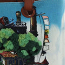 LOEWE × Studio Ghibli Howl's Moving Castle Anagram Bag Canvas Auth 166901SM-17