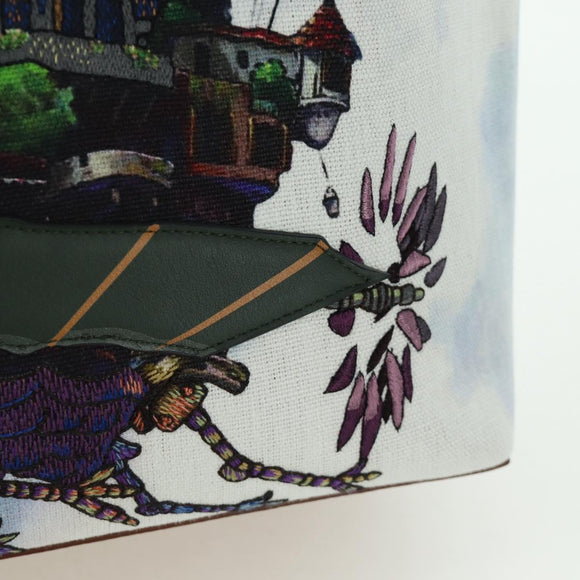 LOEWE × Studio Ghibli Howl's Moving Castle Anagram Bag Canvas Auth 166901SM
