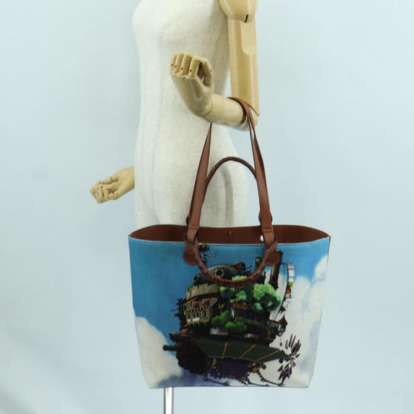 LOEWE × Studio Ghibli Howl's Moving Castle Anagram Bag Canvas Auth 166901SM