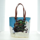 LOEWE × Studio Ghibli Howl's Moving Castle Anagram Bag Canvas Auth 166901SM-28