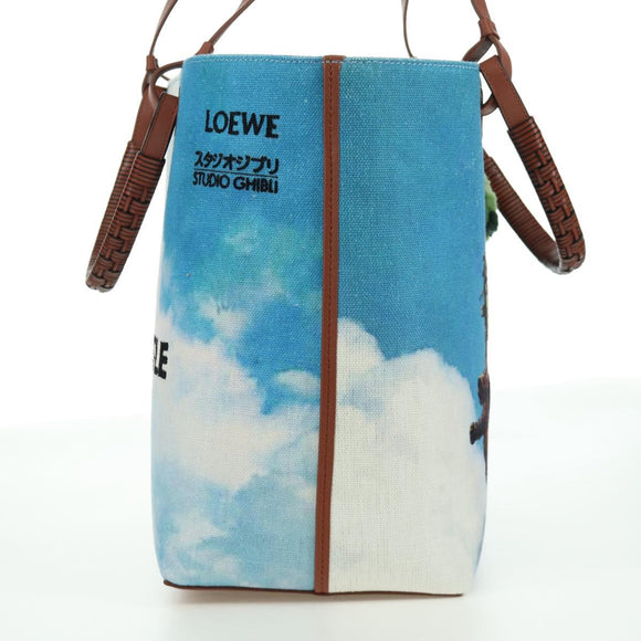 LOEWE × Studio Ghibli Howl's Moving Castle Anagram Bag Canvas Auth 166901SM