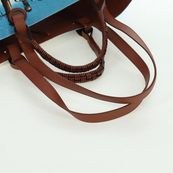 LOEWE × Studio Ghibli Howl's Moving Castle Anagram Bag Canvas Auth 166901SM