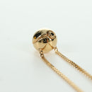 FENDI FENDI x FRGMT x POKÉMON Pokball Design Necklace metal Gold Auth 166902SM-12