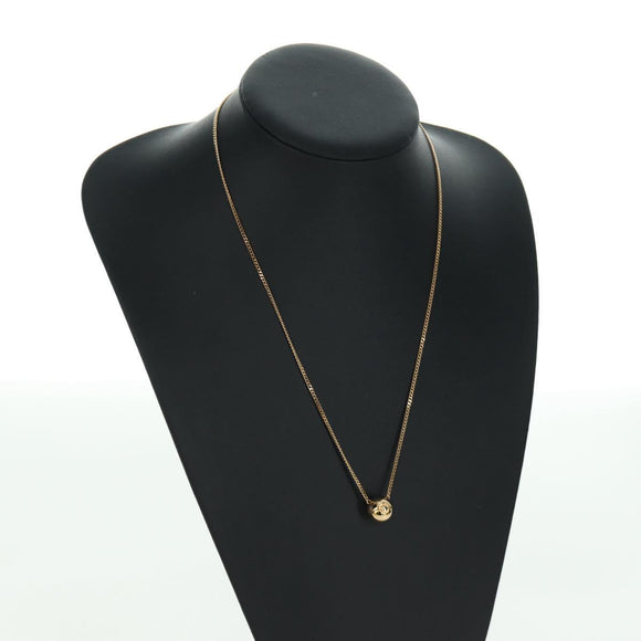 FENDI FENDI x FRGMT x POKÉMON Pokball Design Necklace metal Gold Auth 166902SM