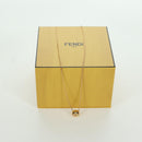 FENDI FENDI x FRGMT x POKÉMON Pokball Design Necklace metal Gold Auth 166902SM-16