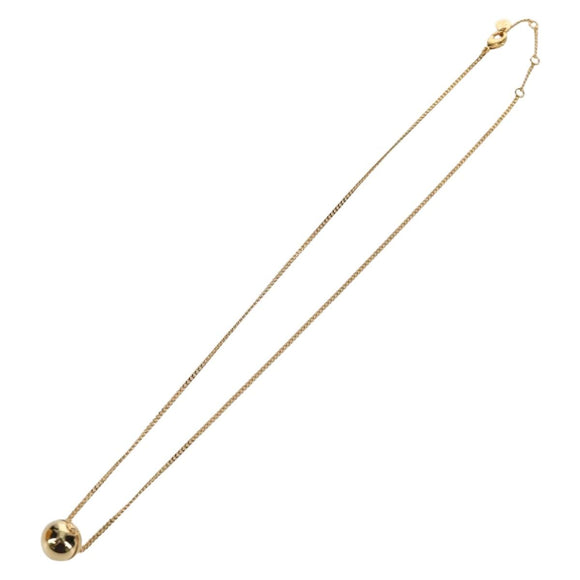 FENDI FENDI x FRGMT x POKÉMON Pokball Design Necklace metal Gold Auth 166902SM