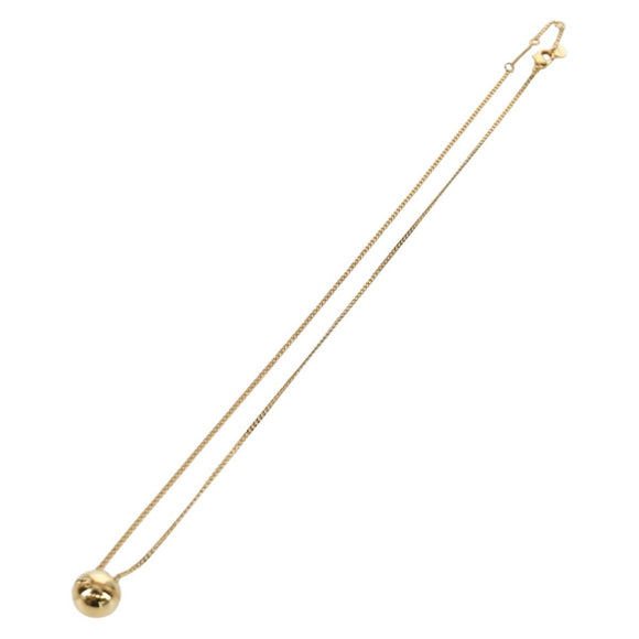 FENDI FENDI x FRGMT x POKÉMON Pokball Design Necklace metal Gold Auth 166902SM