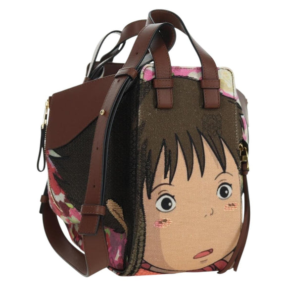 LOEWE × Studio Ghibli Hammock Small Chihiro Spirited Away Canvas Auth 166905SM