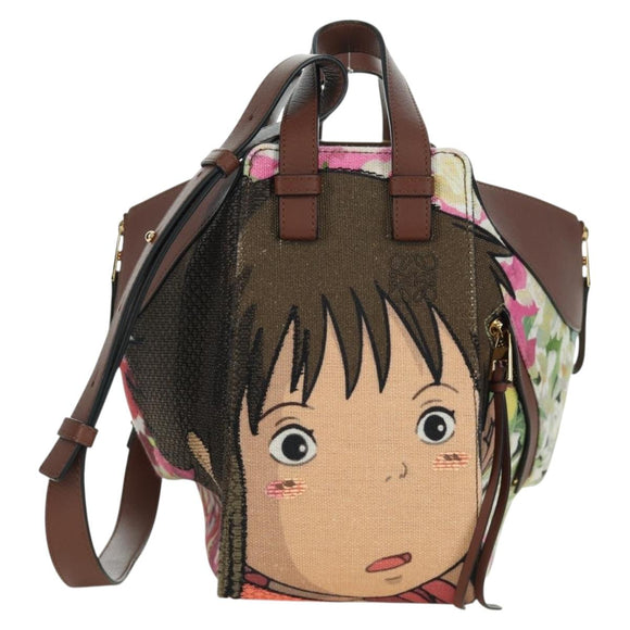 LOEWE × Studio Ghibli Hammock Small Chihiro Spirited Away Canvas Auth 166905SM