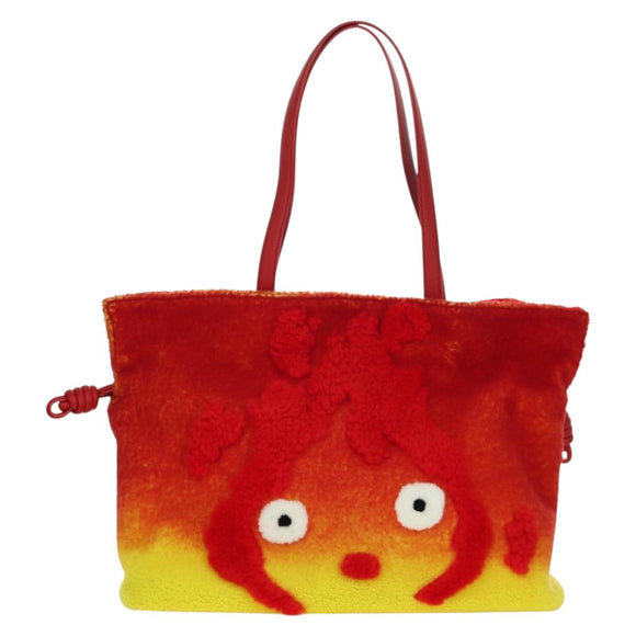 LOEWE × Ghibli Calcifer Flamenco Howl's Moving Castle Bag Shearing Auth 166906SM
