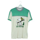 Coach COACH × SNOOPY Snoopy Short Sleeved T Shirt Cotton White Auth 166916M-1