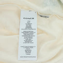 Coach COACH × SNOOPY Snoopy Short Sleeved T Shirt Cotton White Auth 166916M-11
