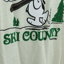 Coach COACH × SNOOPY Snoopy Short Sleeved T Shirt Cotton White Auth 166916M-6