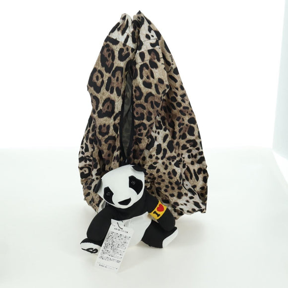 DOLCE&GABBANA D&G x Jujutsu Kaisen Panda Eco Bag Leopard Pattern Auth 166919SM