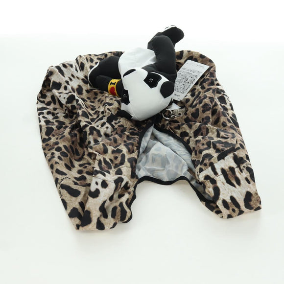 DOLCE&GABBANA D&G x Jujutsu Kaisen Panda Eco Bag Leopard Pattern Auth 166919SM