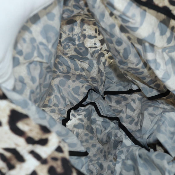 DOLCE&GABBANA D&G x Jujutsu Kaisen Panda Eco Bag Leopard Pattern Auth 166919SM