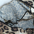 DOLCE&GABBANA D&G x Jujutsu Kaisen Panda Eco Bag Leopard Pattern Auth 166919SM-21