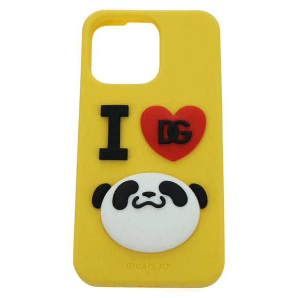 DOLCE&GABBANA D&G x Jujutsu Kaisen Panda iPhone 13 Pro Case Yellow Auth 166921SM
