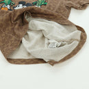 Coach COACH × Disney Signature Short Sleeved T Shirt Cotton Brown Auth 166925M-10