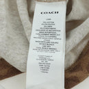 Coach COACH × Disney Signature Short Sleeved T Shirt Cotton Brown Auth 166925M-11