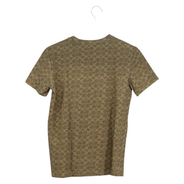 Coach COACH × Disney Signature Short Sleeved T Shirt Cotton Brown Auth 166925M - 0