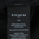 Coach COACH x Disney Mickey Mouse Hoodie Cotton Black Auth 166933M-12