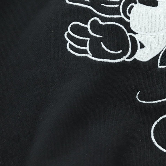 Coach COACH x Disney Mickey Mouse Hoodie Cotton Black Auth 166933M