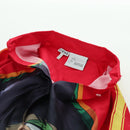 LOEWE × Studio Ghibli Polo Shirt Howl's Moving Castle Silk Red Auth 166935SM-10
