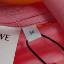 LOEWE × Studio Ghibli Polo Shirt Howl's Moving Castle Silk Red Auth 166935SM-13