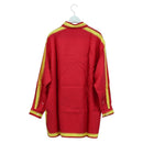 LOEWE × Studio Ghibli Polo Shirt Howl's Moving Castle Silk Red Auth 166935SM-2