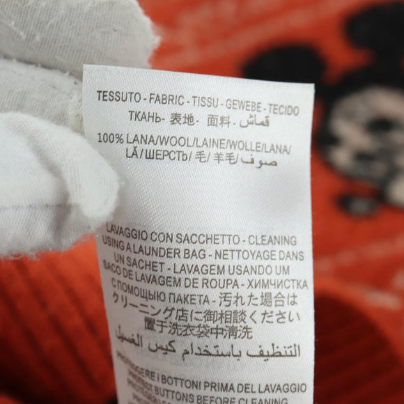 GUCCI GUCCI x Disney Knit Sweater Wool Orange Auth 166938SM