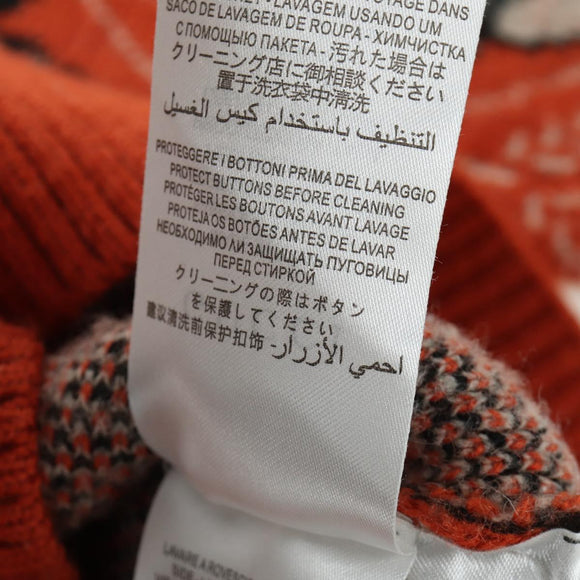 GUCCI GUCCI x Disney Knit Sweater Wool Orange Auth 166938SM