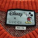 GUCCI GUCCI x Disney Knit Sweater Wool Orange Auth 166938SM-7