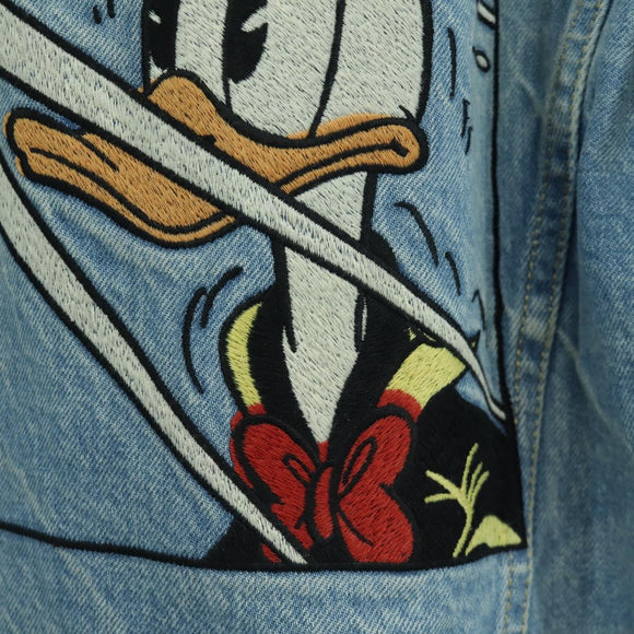 GUCCI GUCCI x Disney Donald Duck Denim Jacket Blue Auth 166939SM