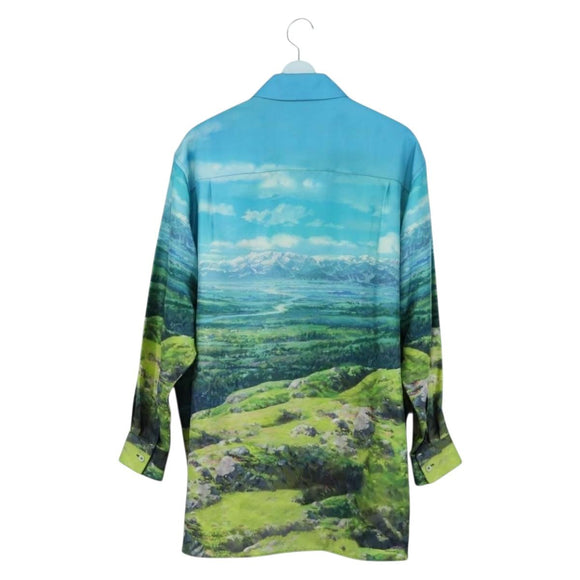 LOEWE × Studio Ghibli Howl's Moving Castle Sophie & Calcifer Shirt Auth 166942SM