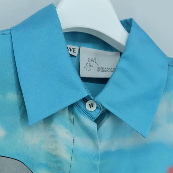 LOEWE × Studio Ghibli Howl's Moving Castle Sophie & Calcifer Shirt Auth 166942SM