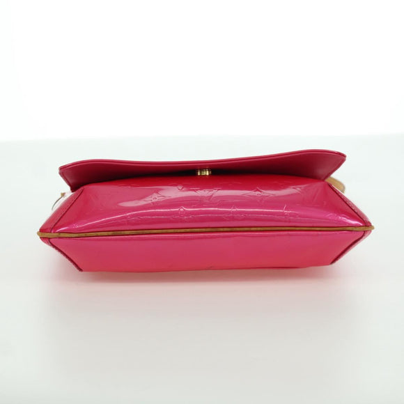 LOUIS VUITTON Vernis Thompson Street Bag Fuchsia Pink M91215 LV Auth 166943A