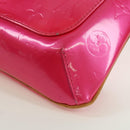 LOUIS VUITTON Vernis Thompson Street Bag Fuchsia Pink M91215 LV Auth 166943A-20