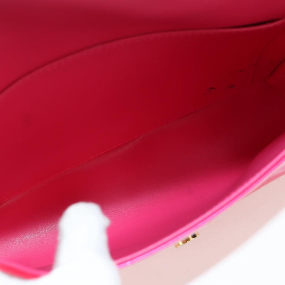 LOUIS VUITTON Vernis Thompson Street Bag Fuchsia Pink M91215 LV Auth 166943A