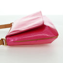 LOUIS VUITTON Vernis Thompson Street Bag Fuchsia Pink M91215 LV Auth 166943A-6
