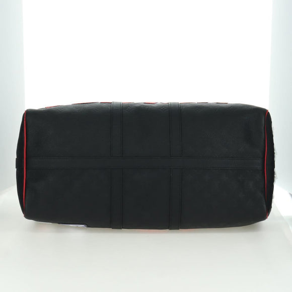 LOUIS VUITTON LV X NBA Keepall Bandouliere 55 Bag Black M58516 LV Auth 166944SM