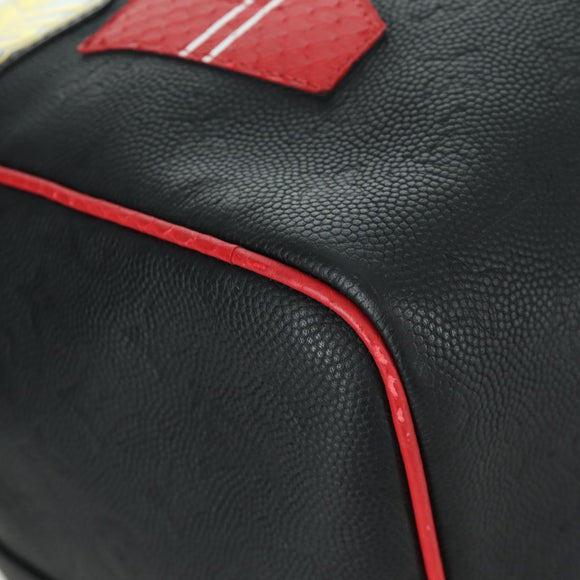 LOUIS VUITTON LV X NBA Keepall Bandouliere 55 Bag Black M58516 LV Auth 166944SM