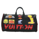 LOUIS VUITTON LV X NBA Keepall Bandouliere 55 Bag Black M58516 LV Auth 166944SM-13