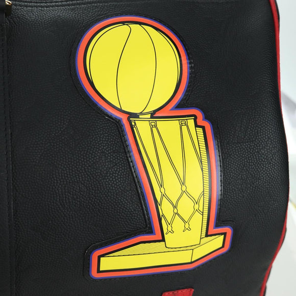 LOUIS VUITTON LV X NBA Keepall Bandouliere 55 Bag Black M58516 LV Auth 166944SM