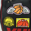 LOUIS VUITTON LV X NBA Keepall Bandouliere 55 Bag Black M58516 LV Auth 166944SM-27