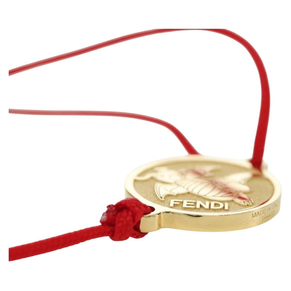 FENDI FENDI x FRGMT x POKÉMON Bracelet metal Gold Tone Auth 166945SM