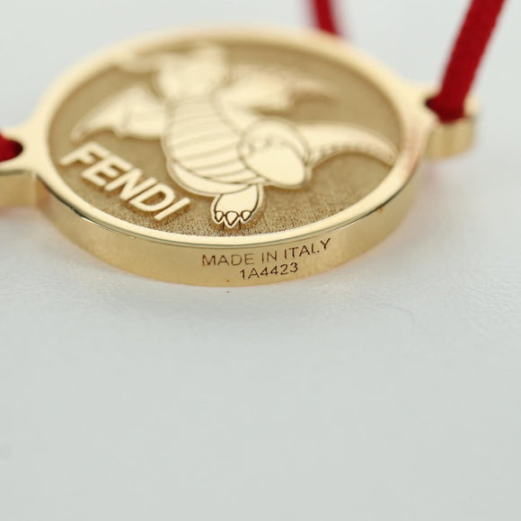 FENDI FENDI x FRGMT x POKÉMON Bracelet metal Gold Tone Auth 166945SM